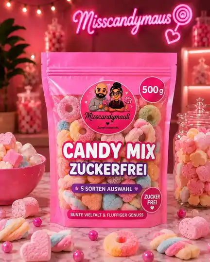 Misscandymaus Candy-Mix Zuckerfrei 500g