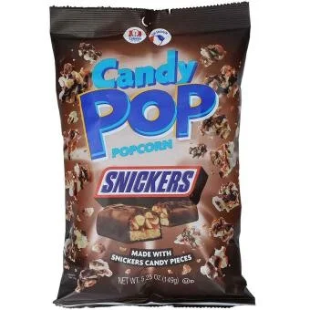 Candy Pop Popcorn Snickers