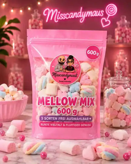 Misscandymaus Mellow Mix Tüte 600g